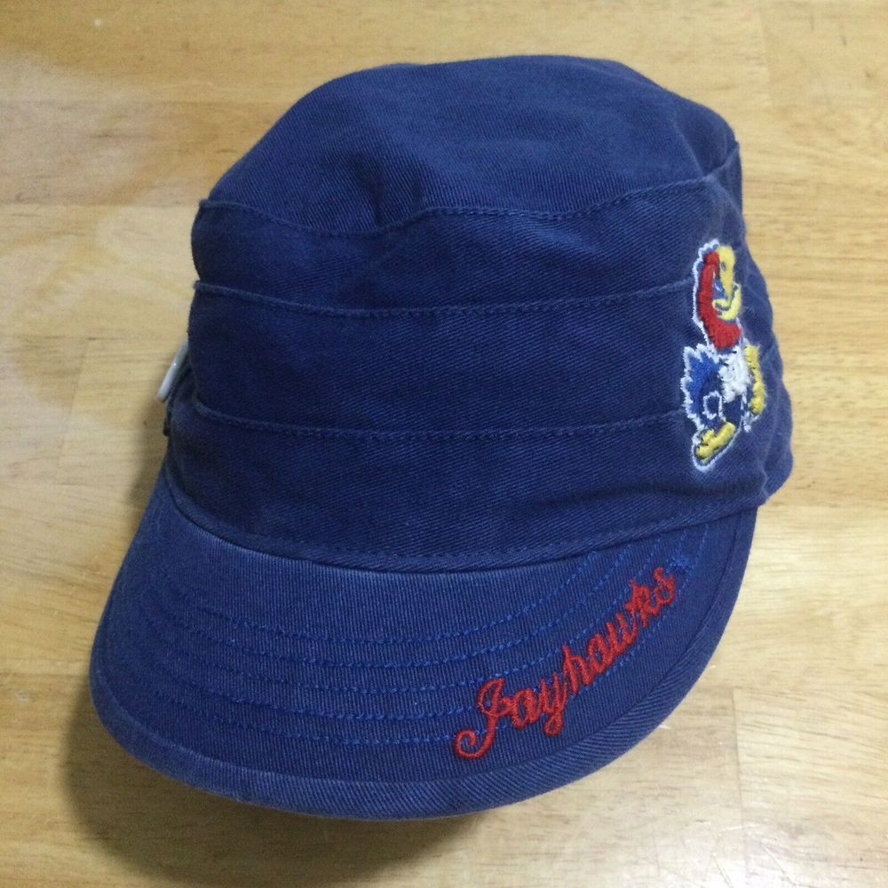 Forty Seven 47 Kansas University‎ Jayhawks Women's Adjustable Strap back Cap Hat